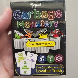 Garbage Monsters Lovable Trash Card Game by Regal  NEW / SEALED